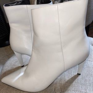 Kendall + Kylie White Booties